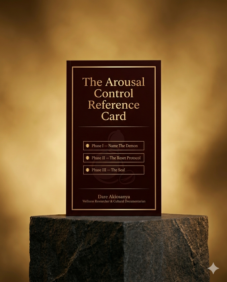 The Arousal Control Reference Card, free bonus cover